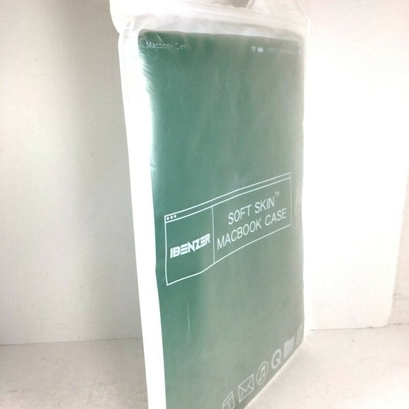 iBenzer Macbook Green Soft Skin Case 13” - Picture 3 of 12
